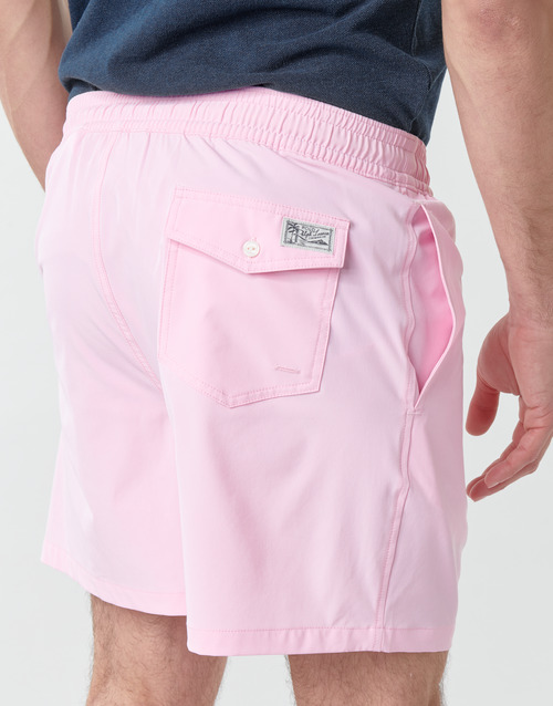 Polo Ralph Lauren - MAILLOT SHORT DE BAIN EN NYLON RECYCLE, CORDON DE SERRAGE ET POC Rosa