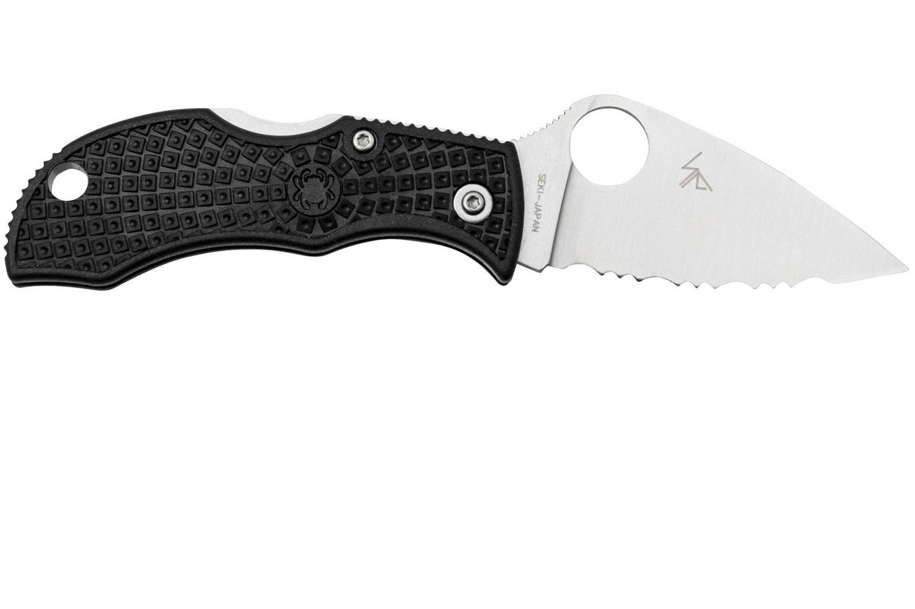 Spyderco Manbug Leaf MBKLFS Serrated, zakmes