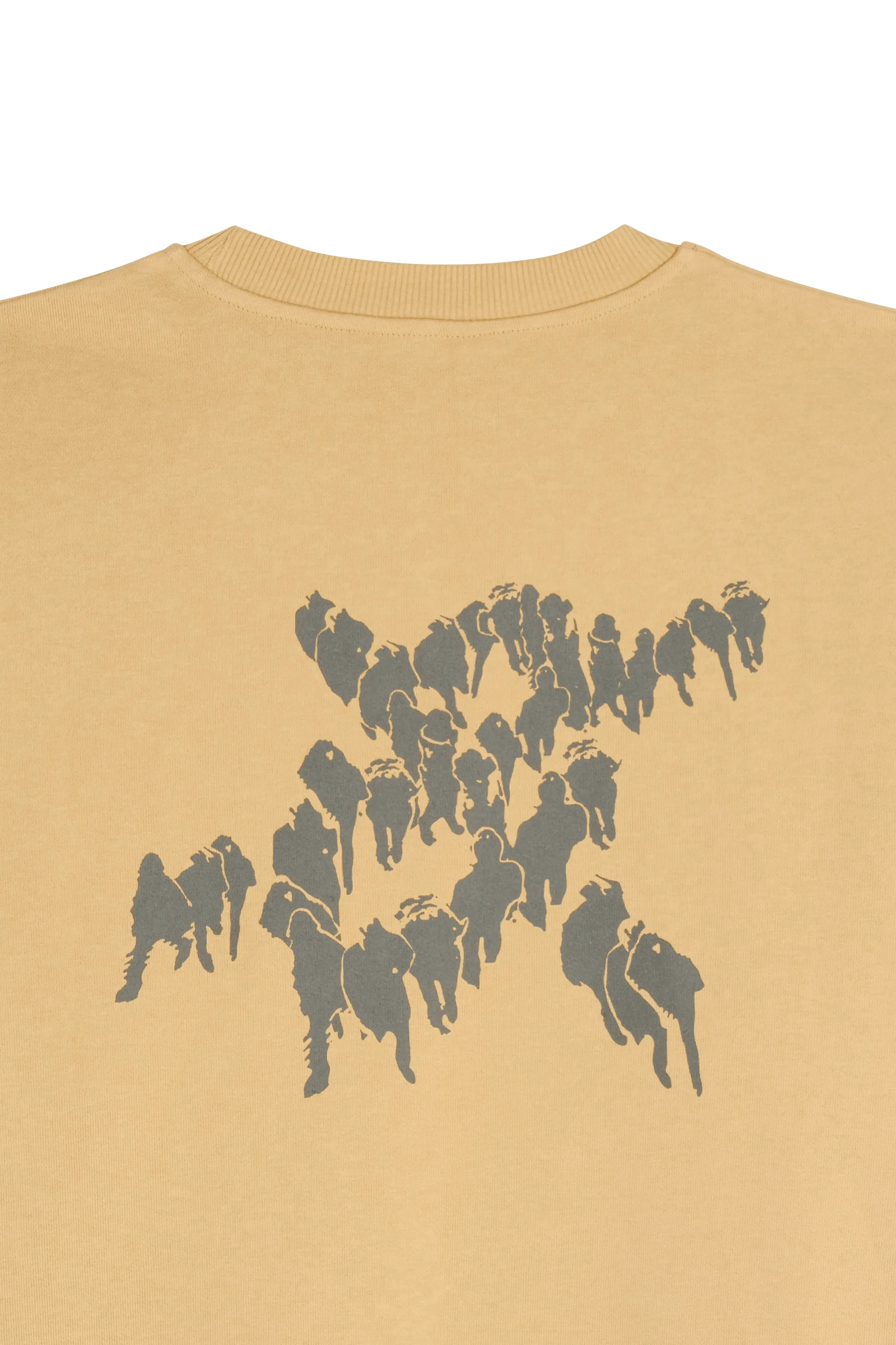 Daily Paper Sweatshirt shield crowd relaxed sweater Beige