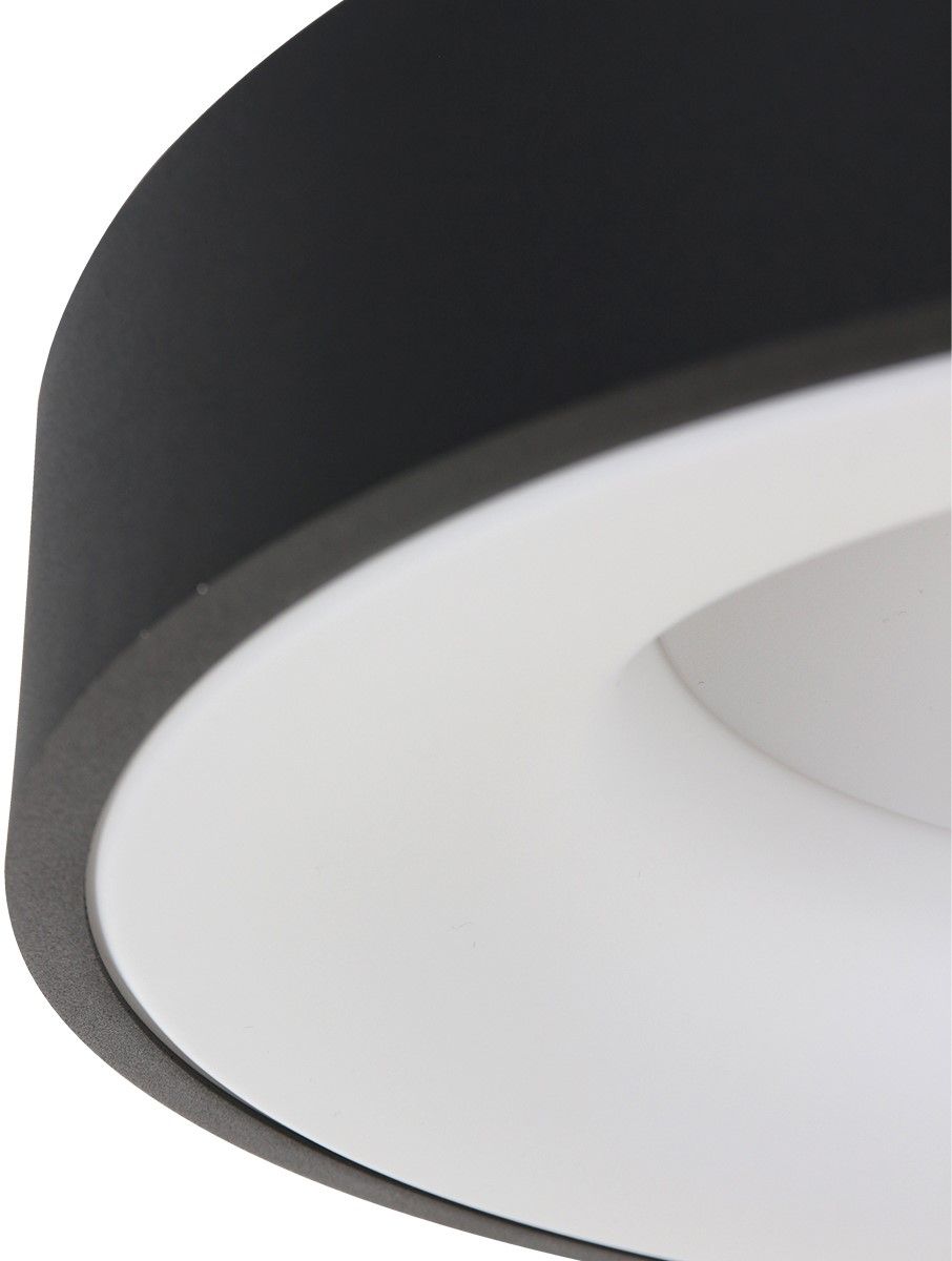 Plafondlamp 3086ZW Ringlede ⌀30  x H9 cm