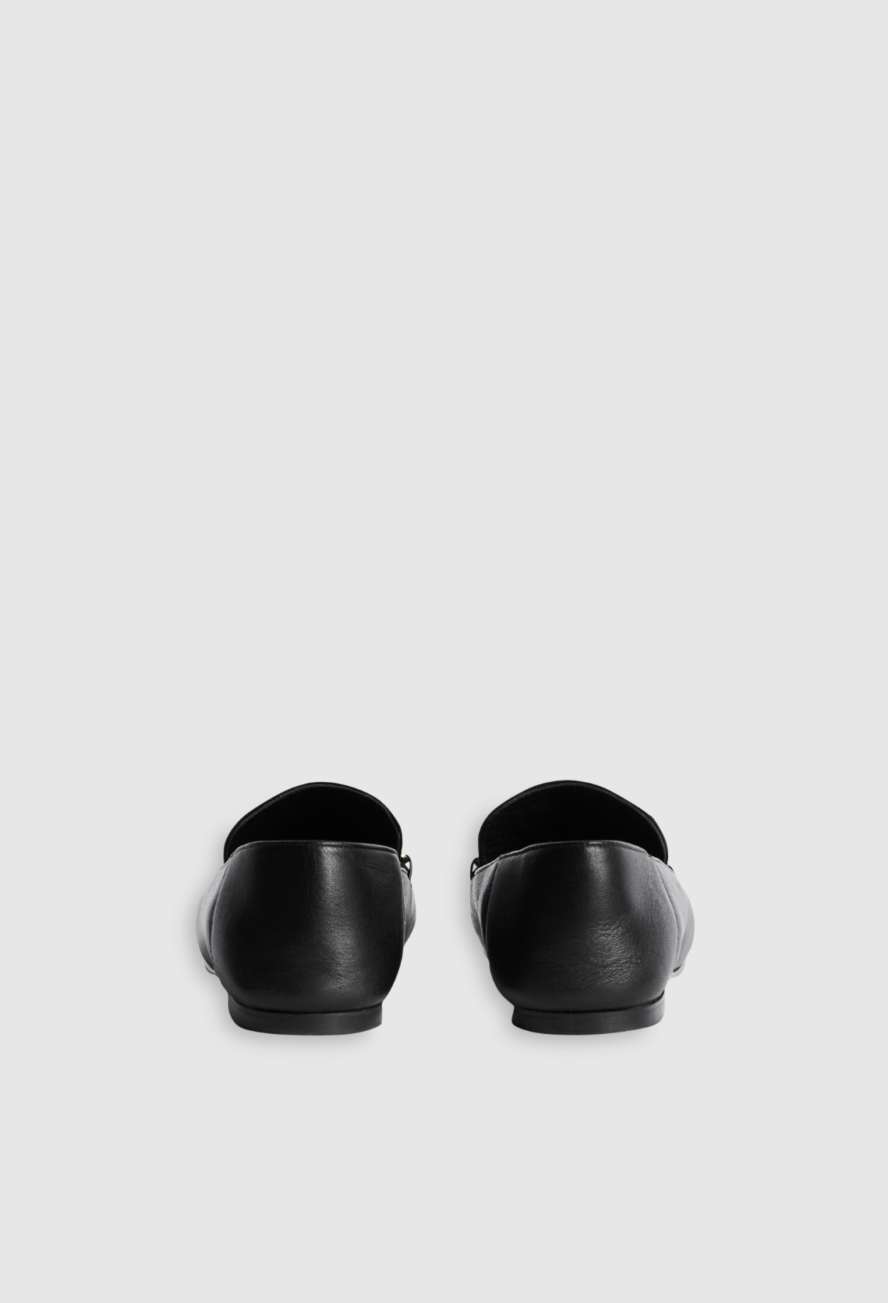 Mocassins cuir noir