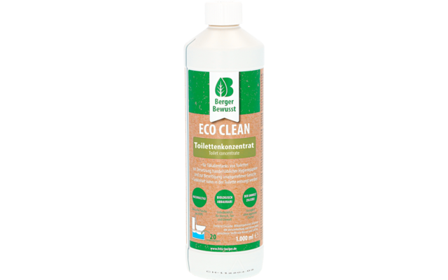 Berger Eco Clean Toilettenzusatz für den Fäkalientank 1 Liter
