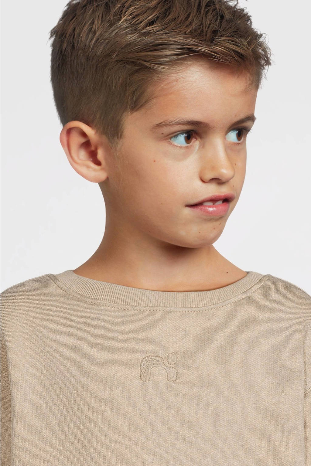 NAME IT sweater NKMOSSY beige