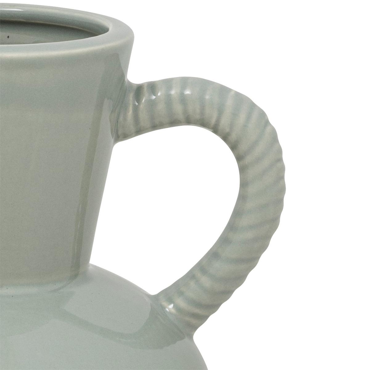 VASE CERAMIQUE ANSE WILD H.23.5CM