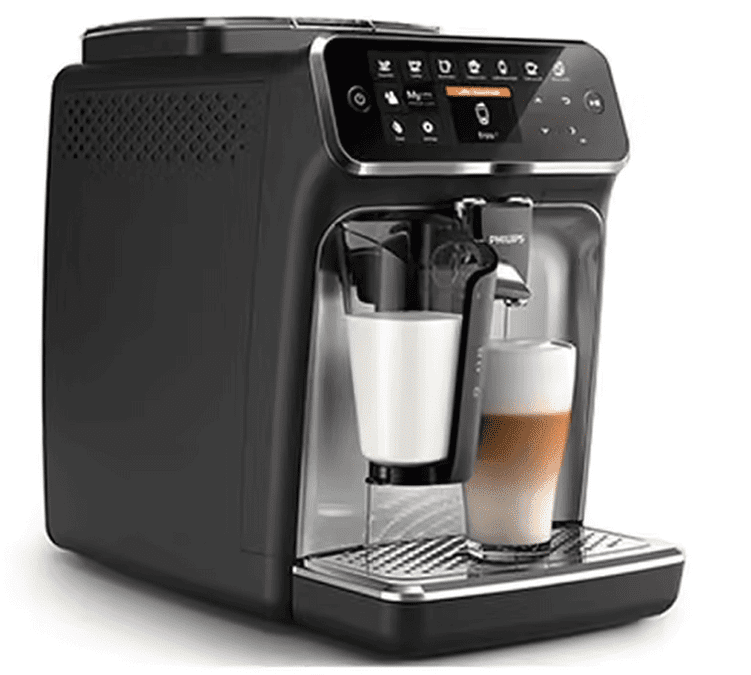 PHILIPS Série 4300 EP4346/70 LatteGo Garantie 3 ans Coloris:Argent