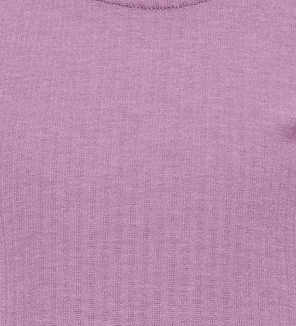 Kids Only T-Shirt - Noos - Rib - KogNella - Usambaraveilchen