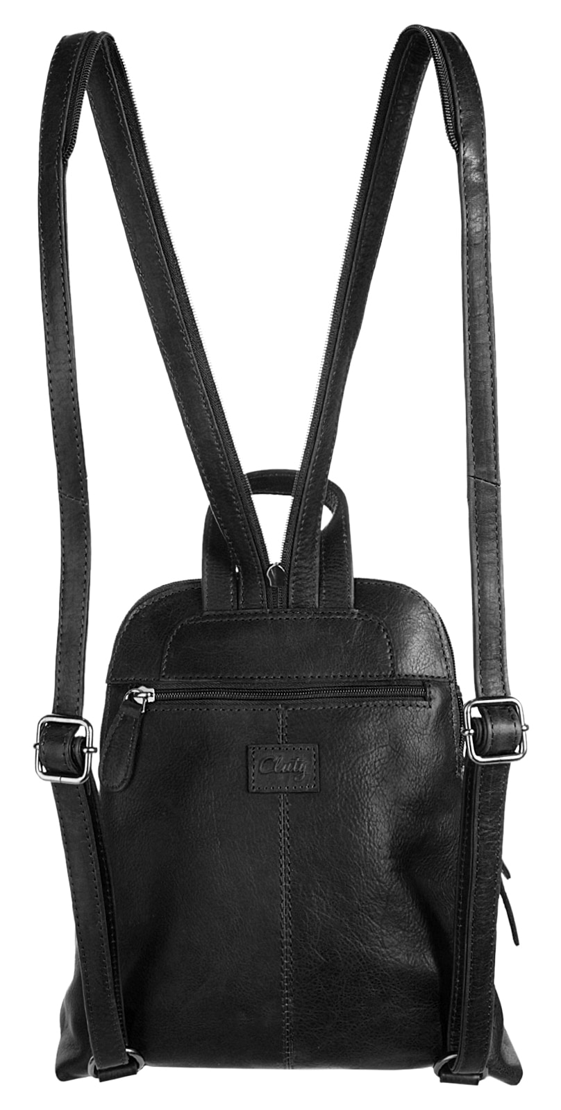 Cluty Cityrucksack echt Leder