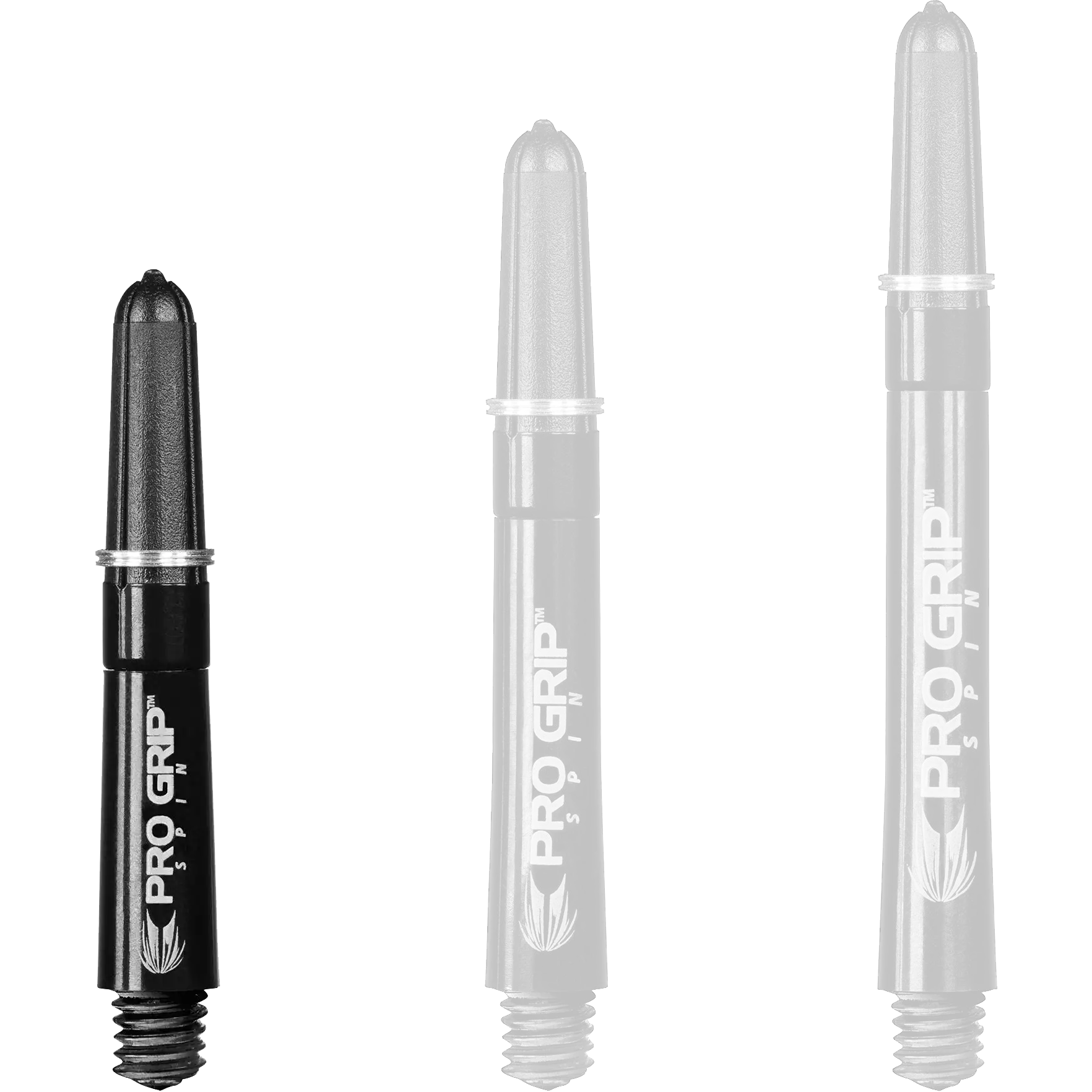 Target - Pro Grip Spin Shaft 3er Set - Schwarz