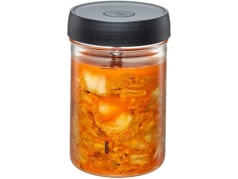 GEFU Fermentationsglas Nativo 1 L Fermentationsglas mit Deckel