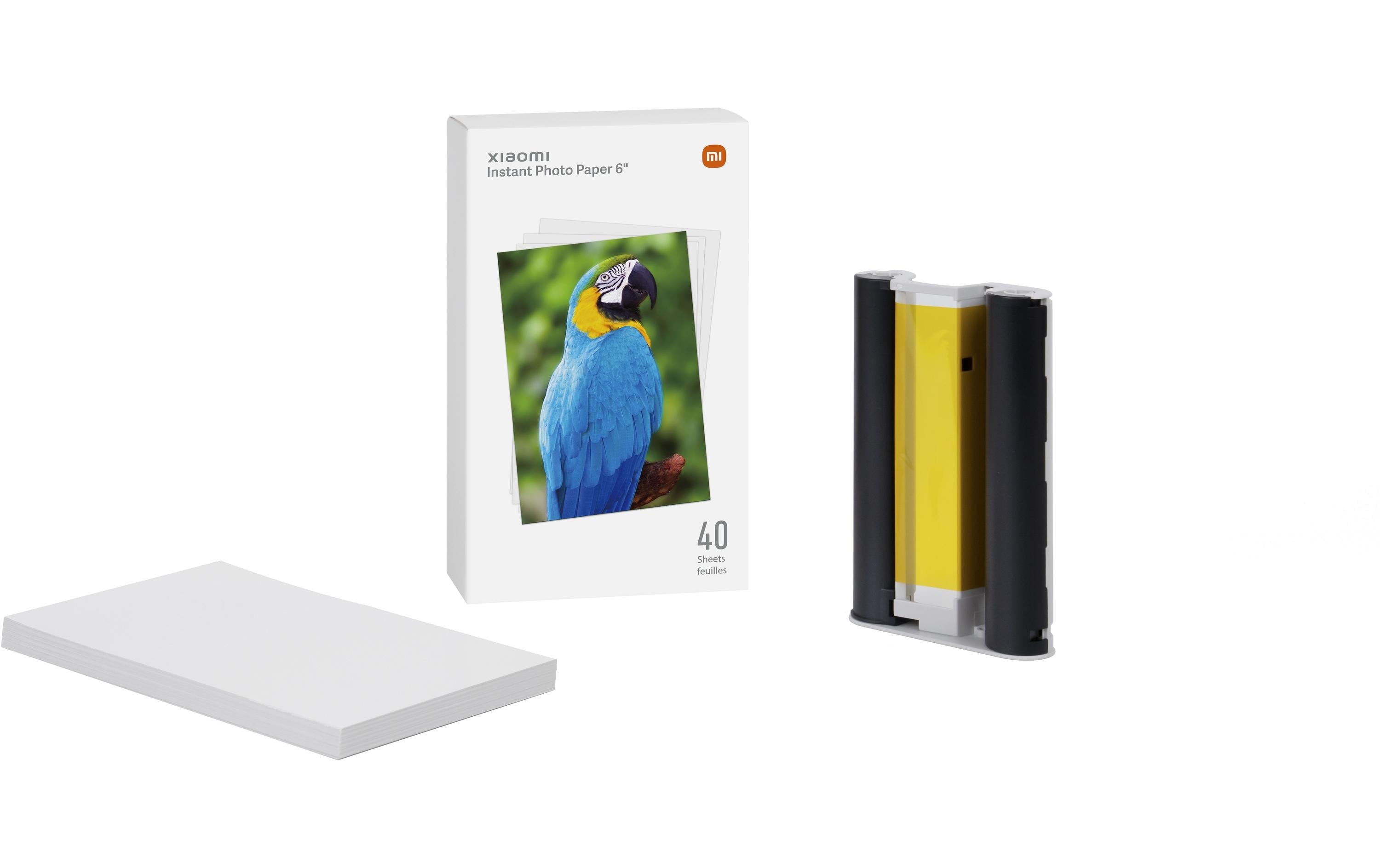 Fotodrucker Instant Photo Printer 1S Set Weiss<br>Portabler Mini-Fotodrucker