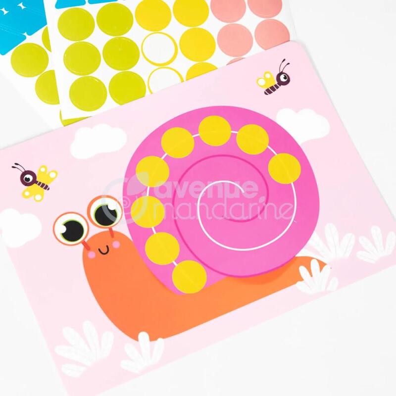 Boîte créative, Educativ' Stickers, Lignes de gommettes - Multicolore