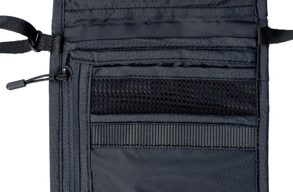 TRAVEL NECK WALLET  schwarz