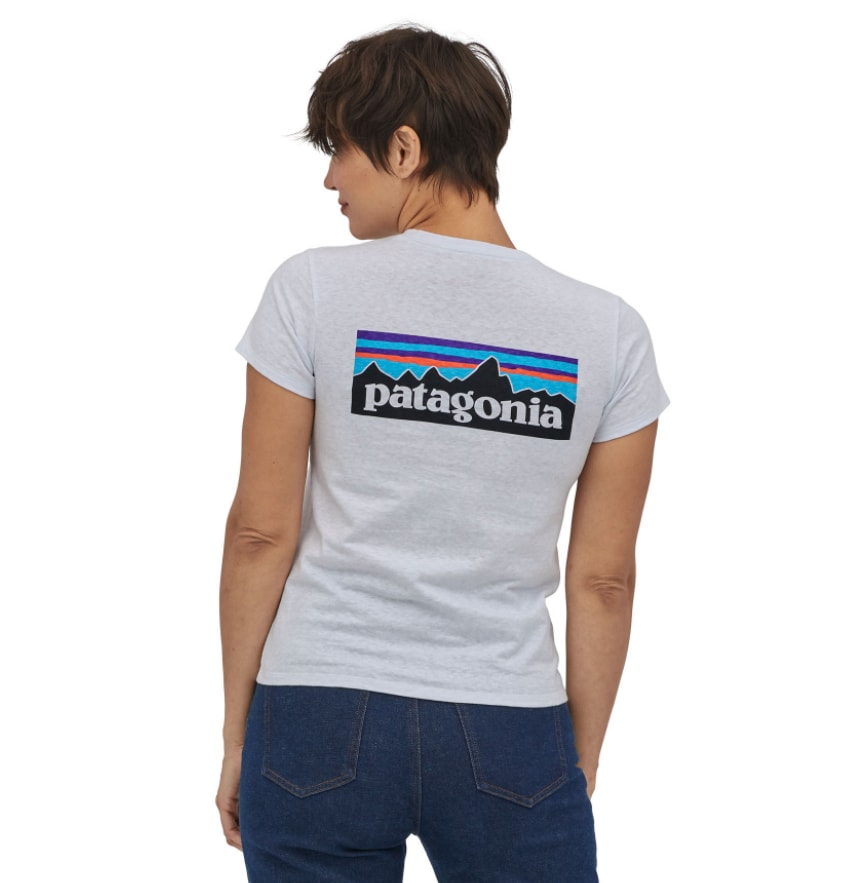 Patagonia W's P-6 Logo Responsibili-Tee<br>100% resirkulerte! Bestselger!