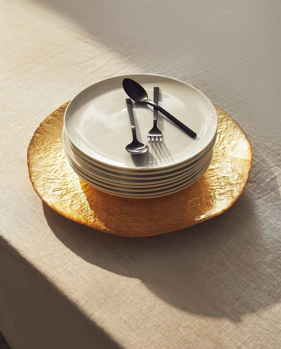 ACESSÓRIOS DE VIDRO DOURADO