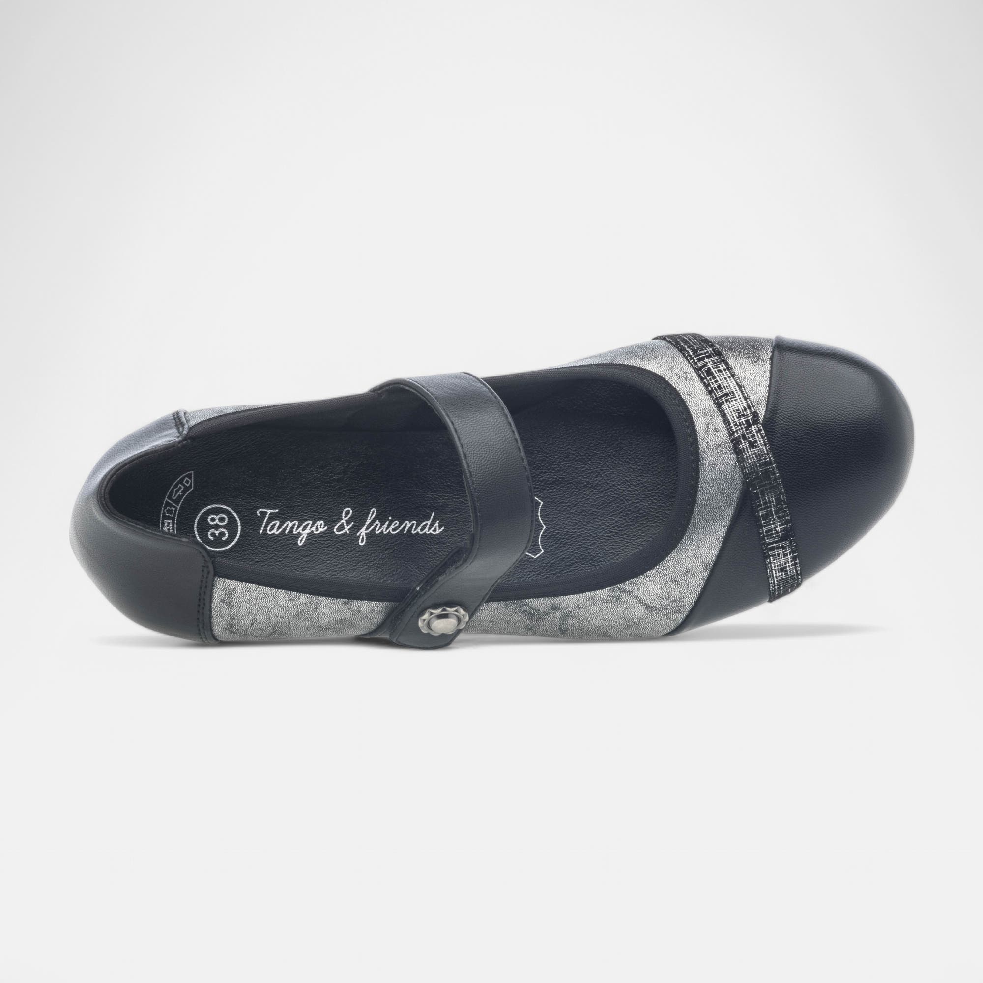 Escarpins pieds sensibles Femme argent