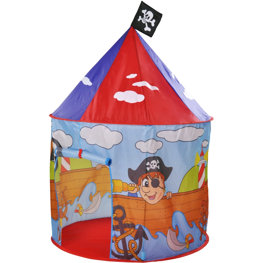 knorr toys® Spielzelt Pirat rot