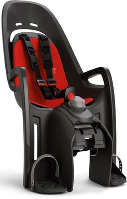 Hamax ZENITH RELAX Sykkelsete med Adapter, Grey/Red