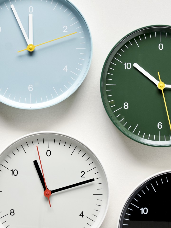 HAY - Ur Wall Clock - Sort