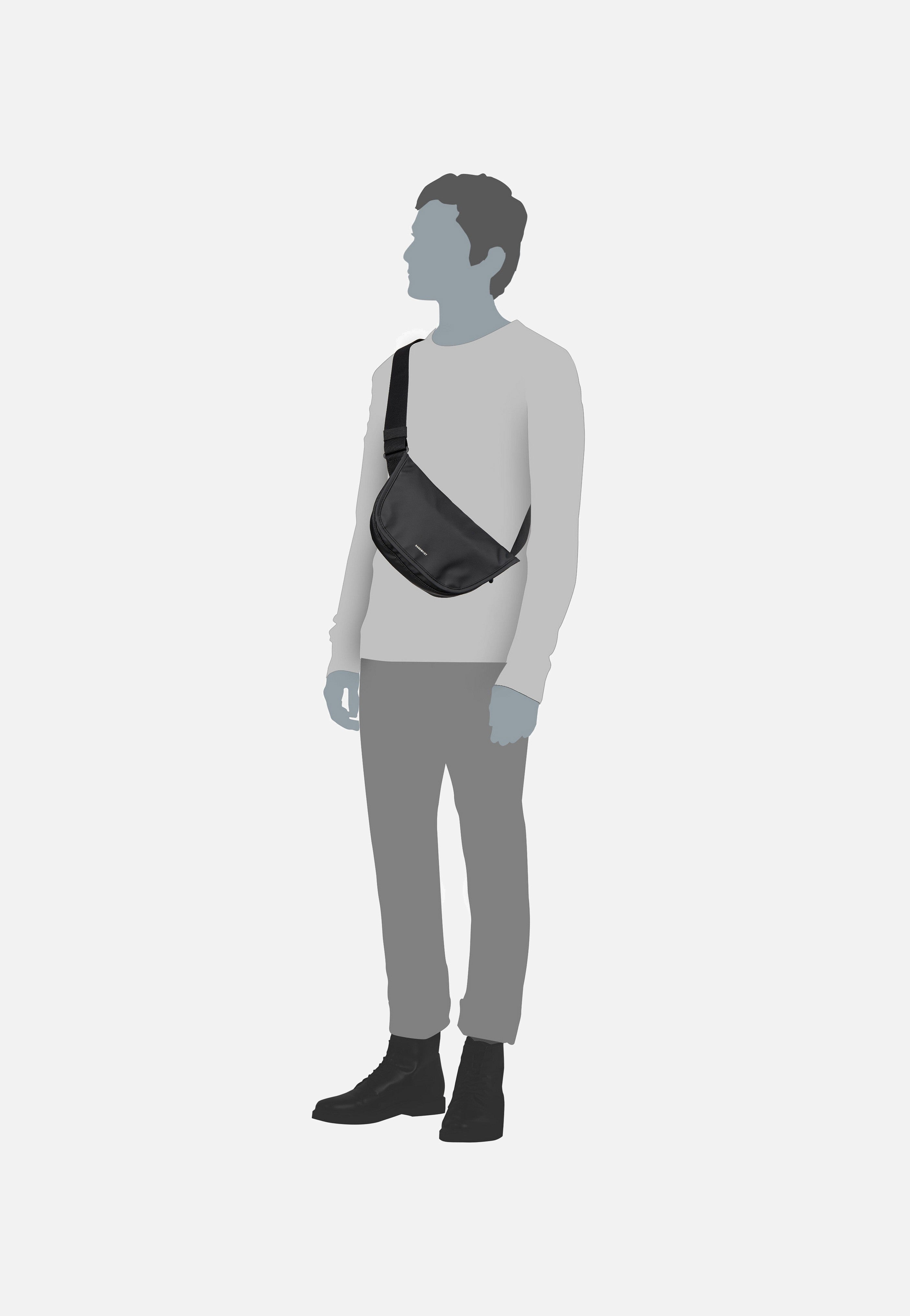 Stream Mini Black - Sling Bag