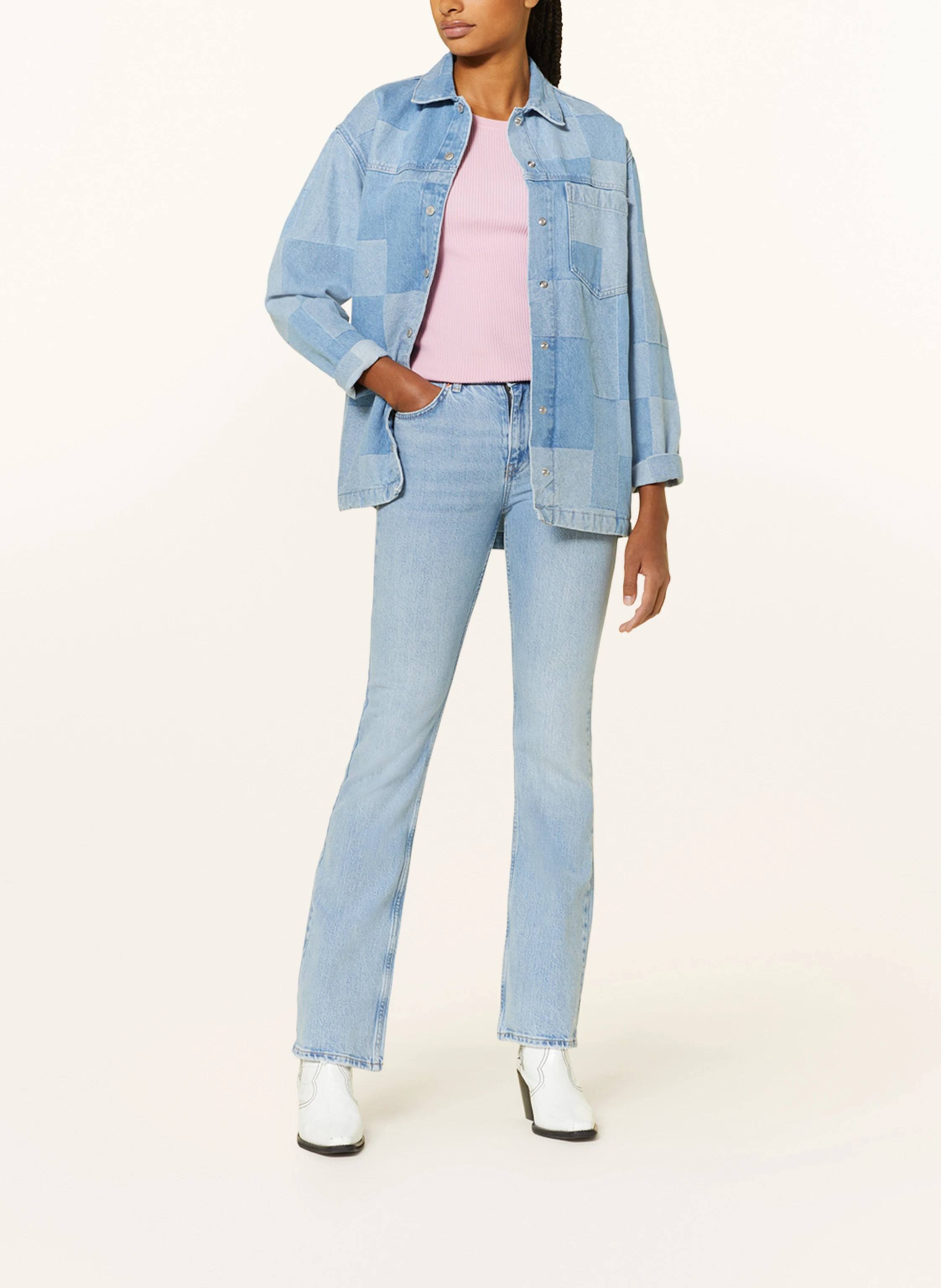 gina tricot Flared Jeans