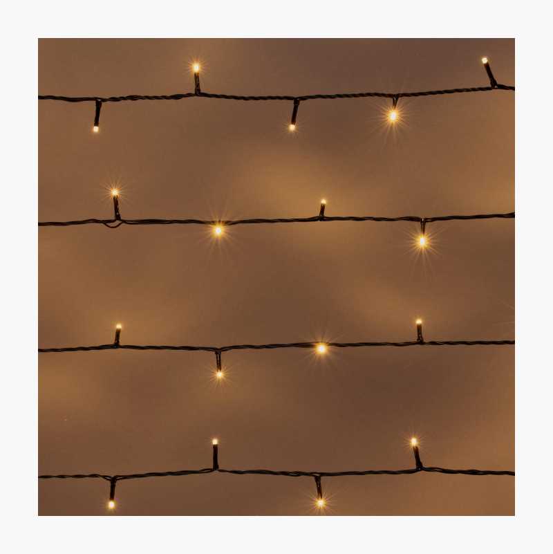 Lysslynge, 150 LED, varmhvit, 19,9 m