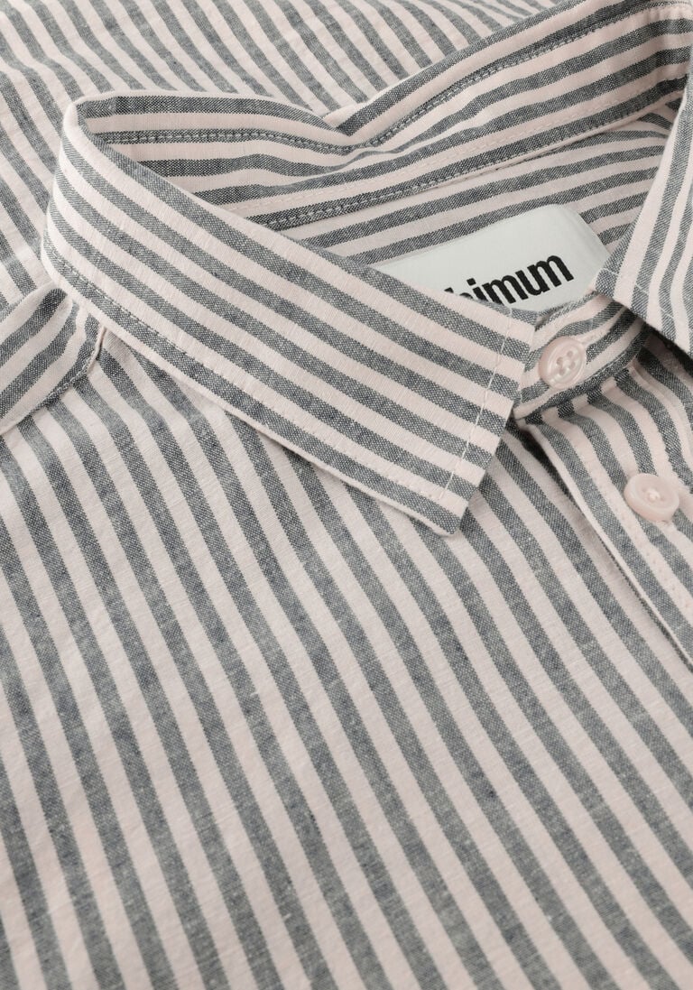 MINIMUM donkerblauwe minimum casual overhemd jack
