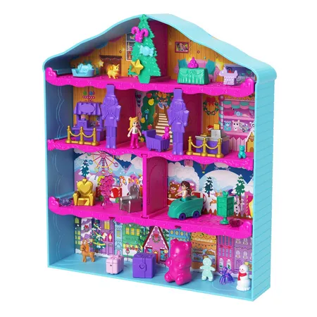 Mattel Polly Pocket Adventskalender-Haus
