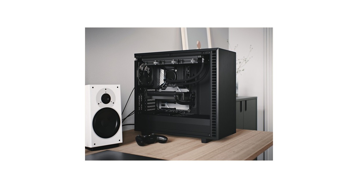 Fractal DesignDefine 7 midi tower behuizing  (Zwart | 4x USB-A | 1x USB-C)