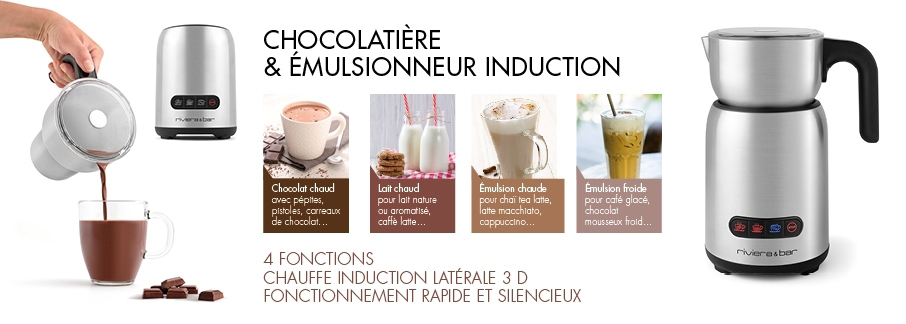 Chocolatière & Emulsionneur Induction Riviera & Bar