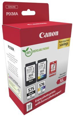 Canon 5437C006 inktcartridge 2 stuk(s) Origineel Hoog (XL) rendement Zwart, Cyaan, Magenta, Geel