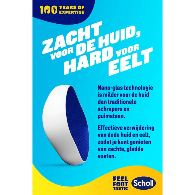Scholl Voetvijl Nano Glas x6