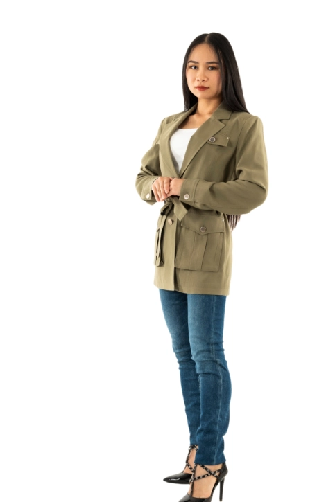 Blousons et vestes morgan 242-vady kaki