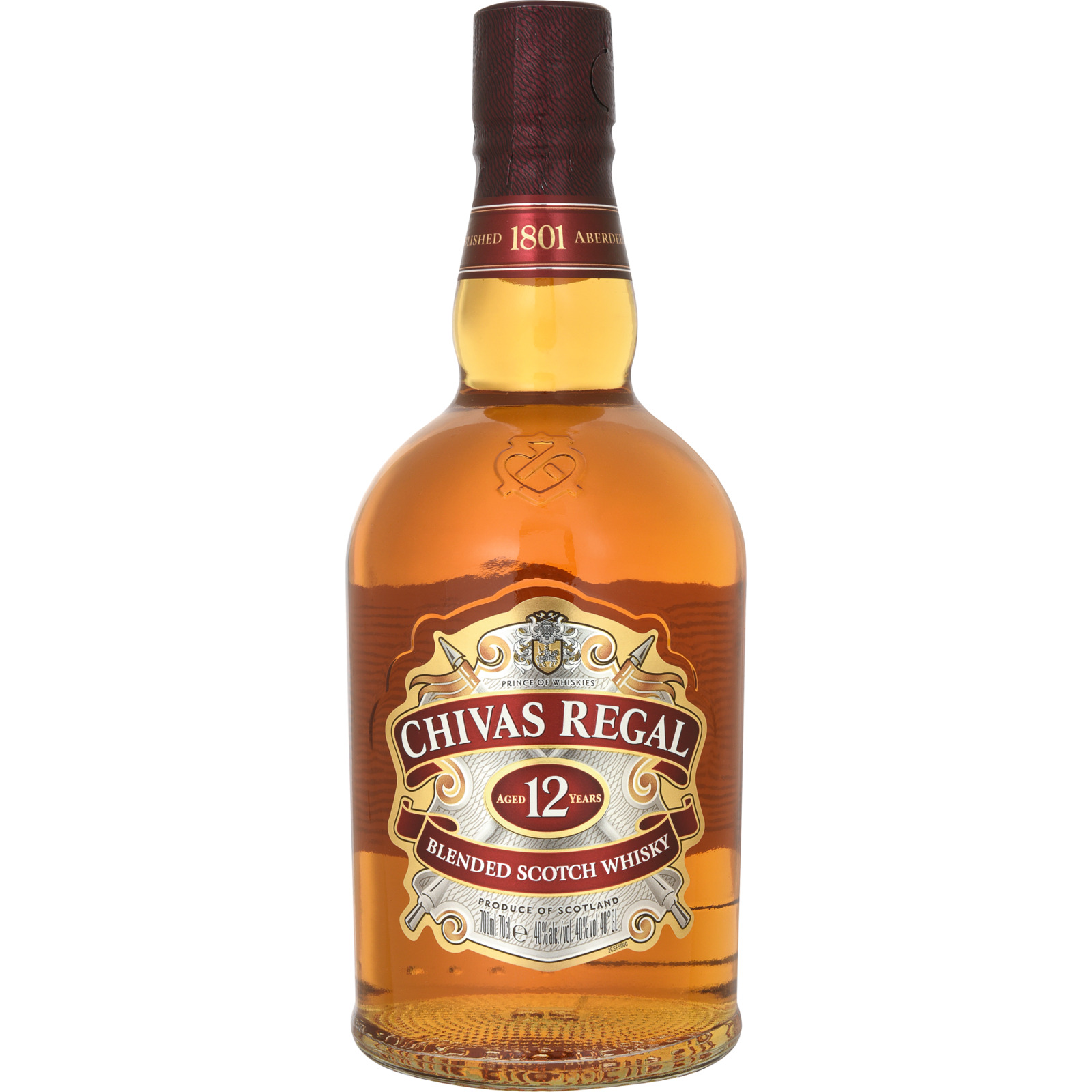 Chivas Regal 12 Years 70 cl mit 2 Gläsern