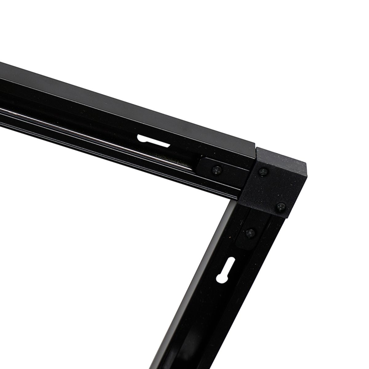 Smart railsysteem zwart 1-fase 10-lichts incl. Wifi GU10 - Iconic Jeana