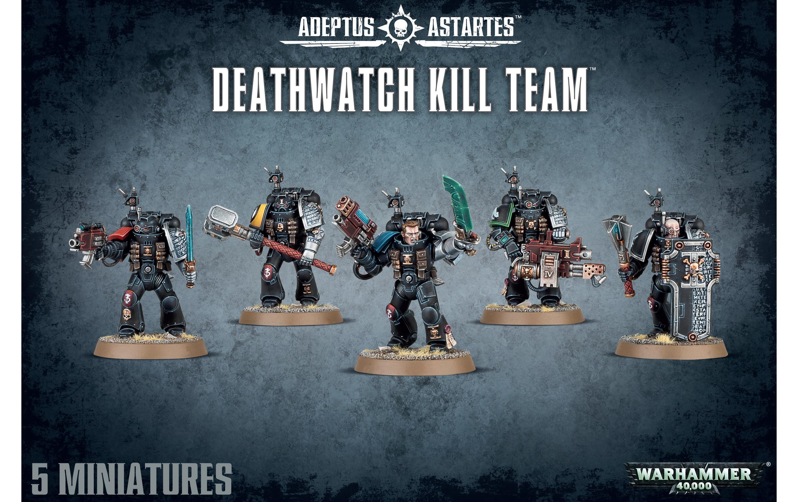 Figurenset Warhammer 40.000 Deathwatch VeteranenWarhammer 40K Bausatz