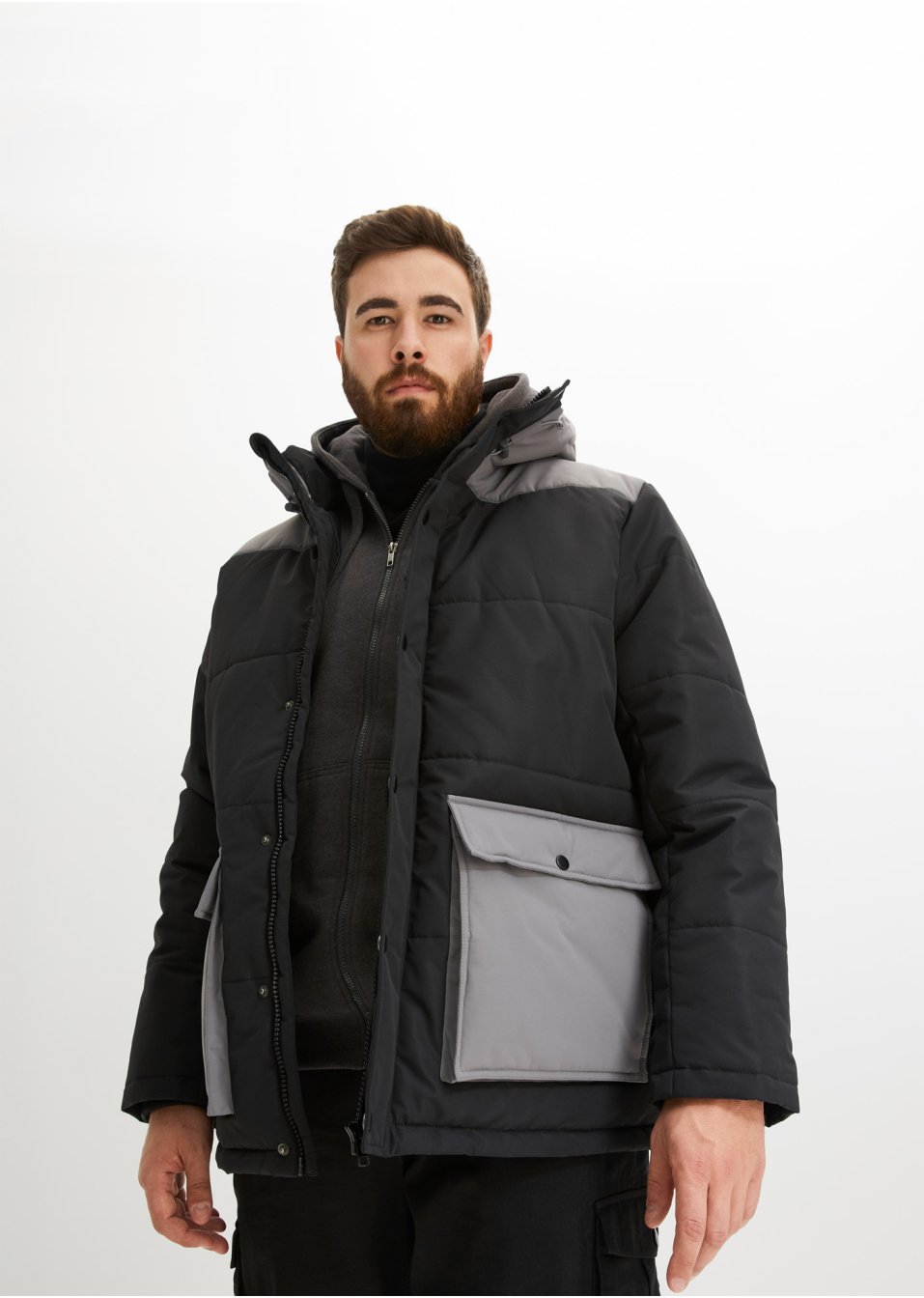 Veste matelassée à capuche
