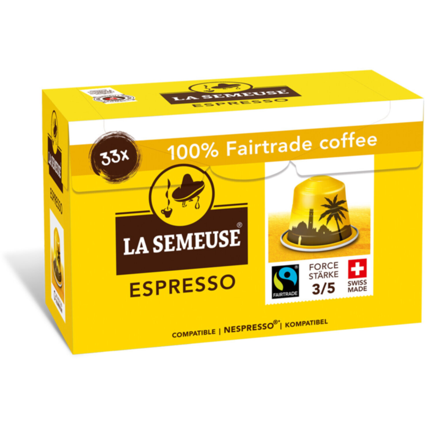 La Semeuse Espresso - kompatibel System Nespresso® 33 Kapseln