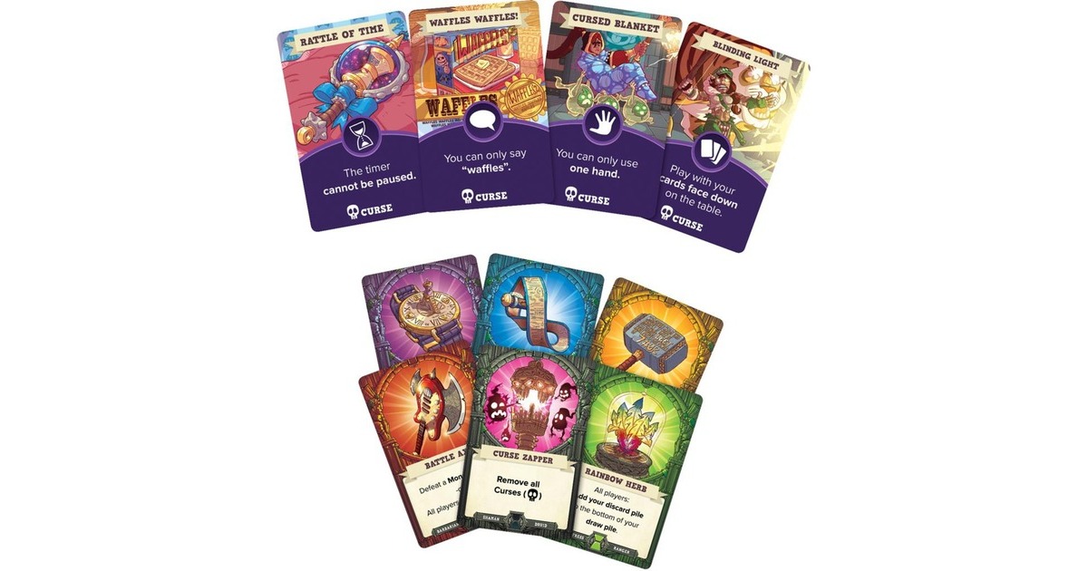 Asmodee5-Minute Dungeon - Curses! Foiled again! expansion Kaartspel  (Engels, 2 - 6 spelers, 5 minuten, Vanaf 8 jaar)