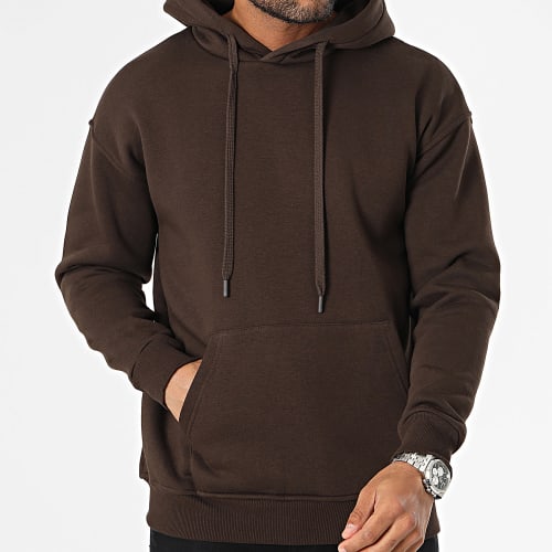 Sweat Capuche Marron