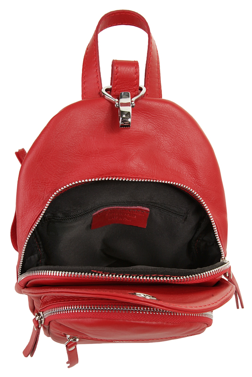 Samantha Look Cityrucksack echt Leder, Made in Italy