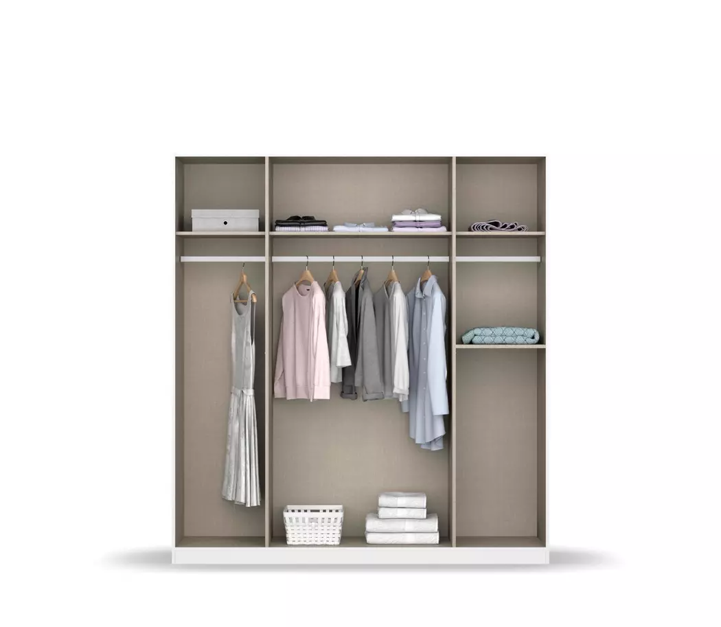 Kleiderschrank Ontario 181 x 197 cm