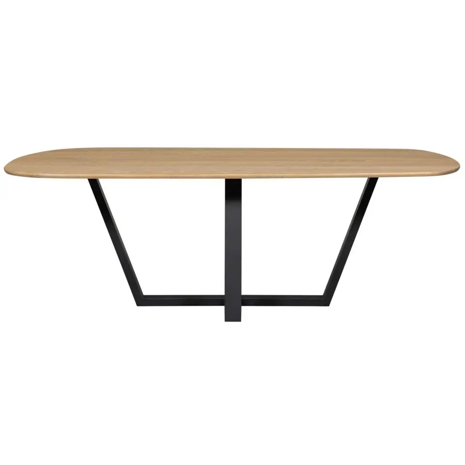 WOOOD Tablo Tafelpoot - Metaal - Zwart - 73x147x71