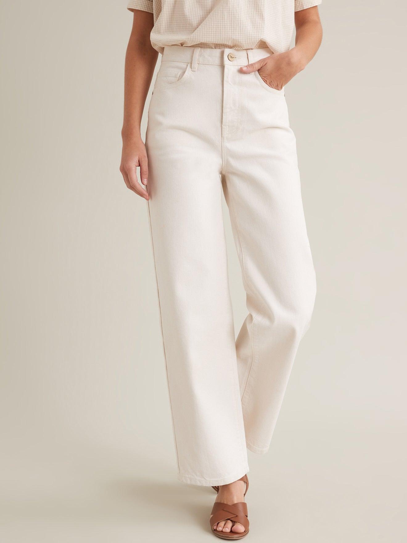 Jean Large Femme Emilie - Coton biologique, délavage écoresponsable