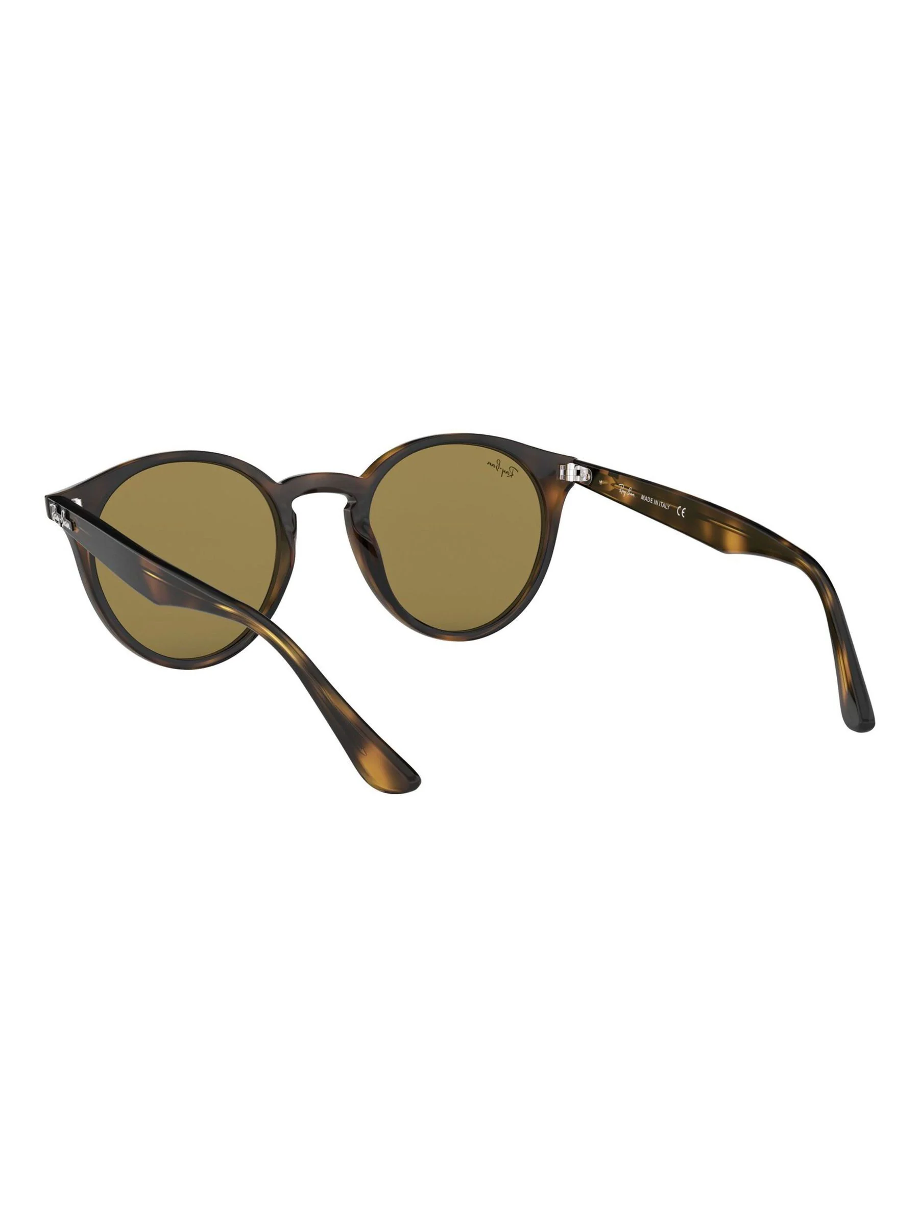 Tortoise bruin - Ray-Ban Classic Round Sunglasses