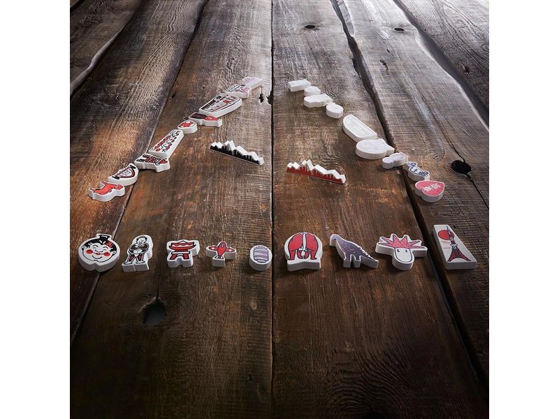 Heldbergs Games Partyspiel Little Tokyo Ein wackeliges Stapelspiel mit extra Twist