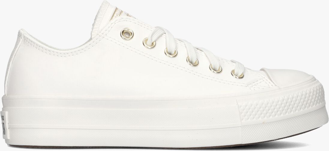 CONVERSE witte converse lage sneakers chuck taylor all star lift platform mono