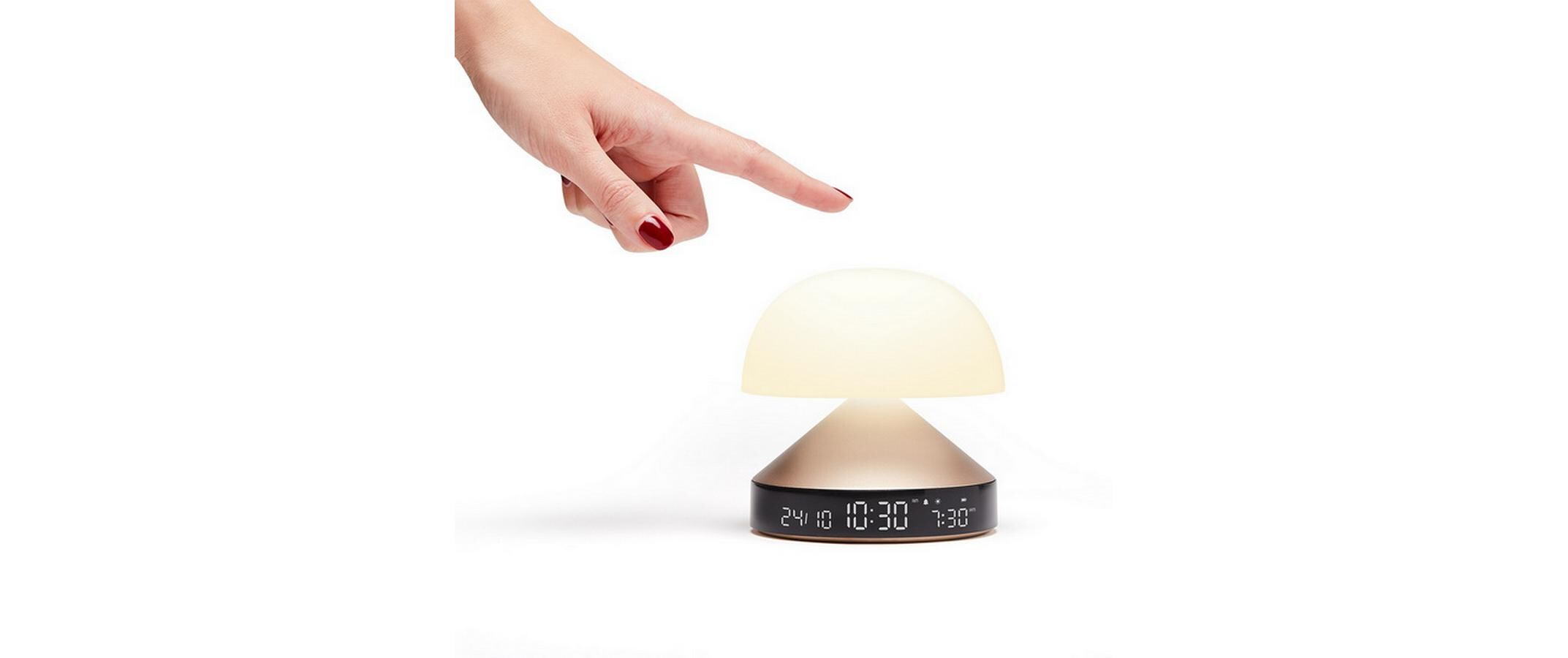 Lichtwecker Mina Sunrise GoldDigitalwecker