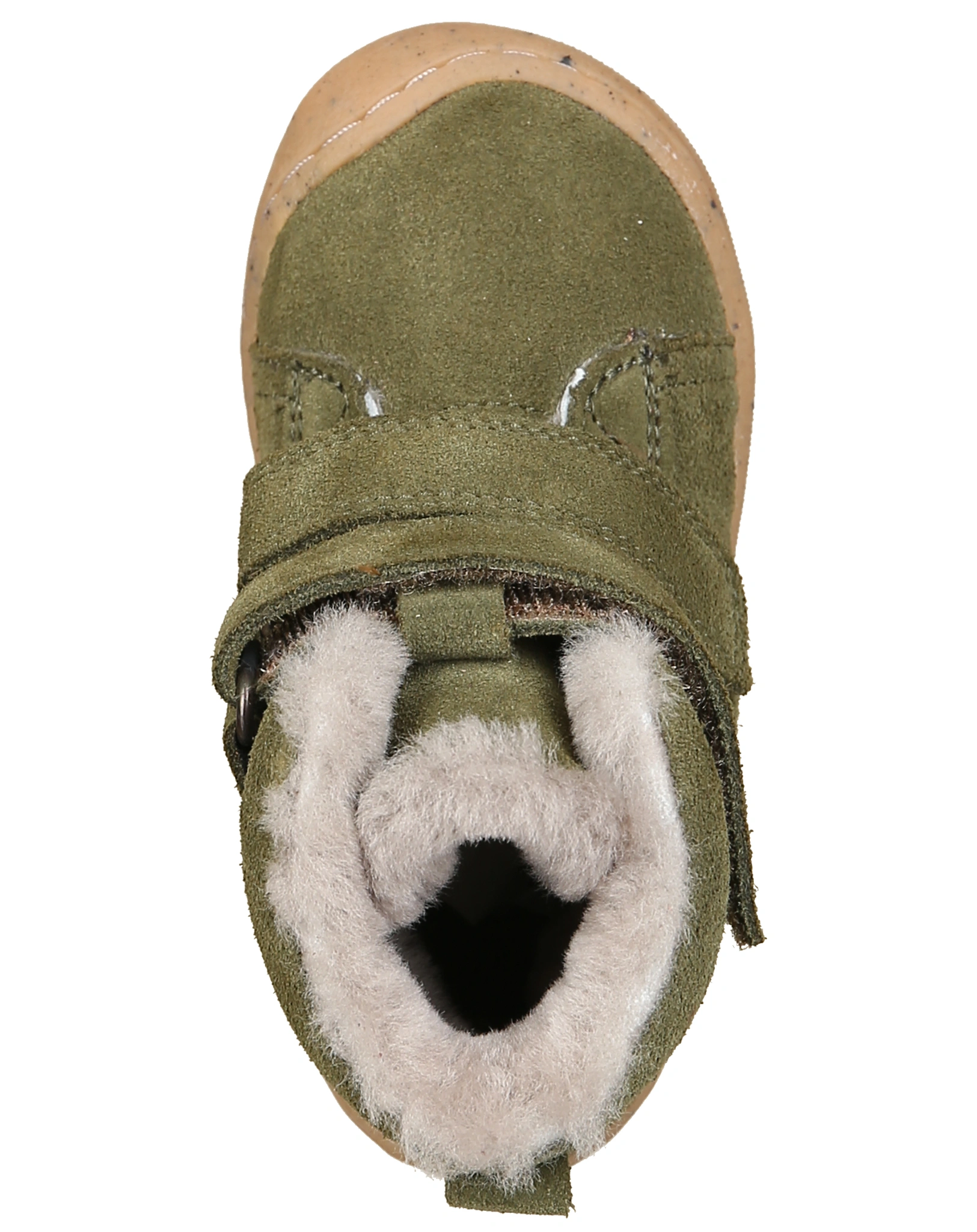 Klett-Booties MINNI SUEDE gefüttert in dark green