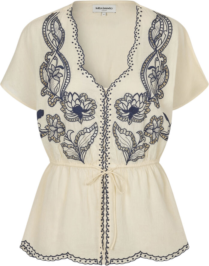 Lollys Laundry EastonLL Top SL Creme
