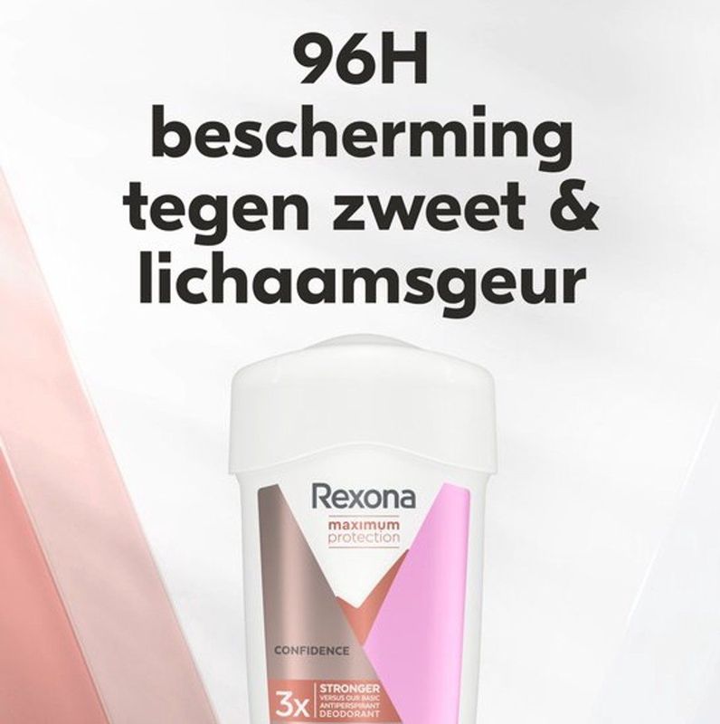 Rexona - Maximum Protection Confidence - Crèmige Antitranspirant - 3x45 ml